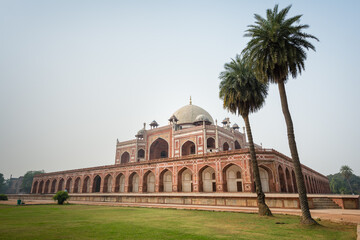 Exterior of Humayun's Tomb in Delhi, India