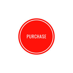 ''Purchase'' button vector for web/app design development