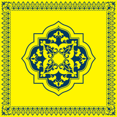 Vector arabic pattern ornament