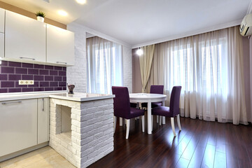 kitchen living room