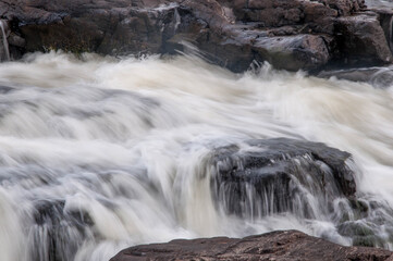 waterfall in the mountain