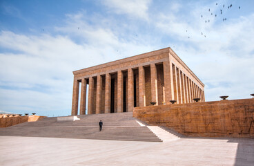 Anitkabir - Mausoleum of Ataturk, Ankara Turkey