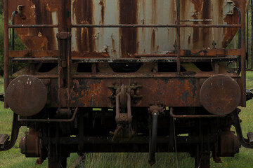 Eisenbahnwagon, Eisenbahnpuffer, Güterwagen