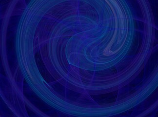 Abstract colored beautiful fractal on a black background. Computer generated creative design for wallpapers, book covers, packaging. Fantastic picture.
