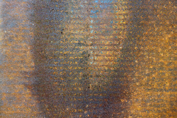 old rusty metal texture