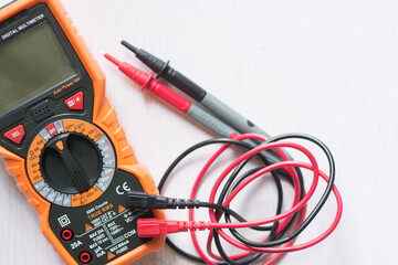 A multi meter or a multi-tester is an electronic measuring instrument. A typical multi meter can...