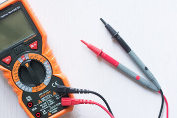 A multi meter or a multi-tester is an electronic measuring instrument. A typical multi meter can...