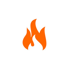 fire flames icon vector symbol illustrations isolated white background