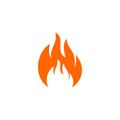 fire flames icon vector symbol illustrations isolated white background