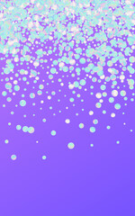 Magic Splash FallingFestive Blue Background. 