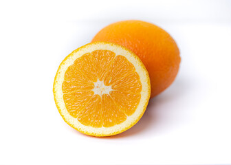 orange isolated on white background