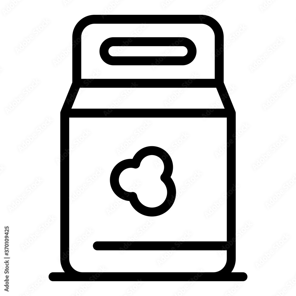Poster dry clothes machine icon. outline dry clothes machine vector icon for web design isolated on white b