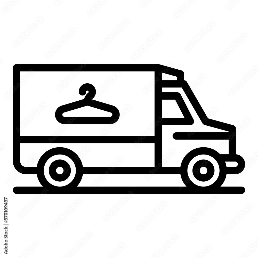 Poster cleaning service icon. outline cleaning service vector icon for web design isolated on white backgro