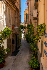 Piękna uliczka w Tropea na południu Włoch - obrazy, fototapety, plakaty