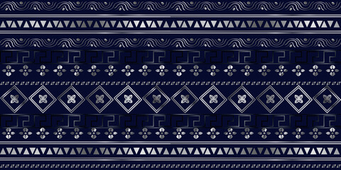 Vector modern geometric seamless pattern. Grey texture with lines, stripes. Simple abstract geometry graphic design. Design for wallpapers, prints, carpet.