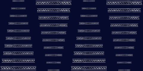 Fototapeta premium Vector modern geometric seamless pattern. Grey texture with lines, stripes. Simple abstract geometry graphic design. Design for wallpapers, prints, carpet.
