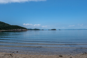 Jindo summer ocean view