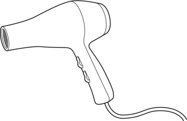 Obraz premium A hair dryer