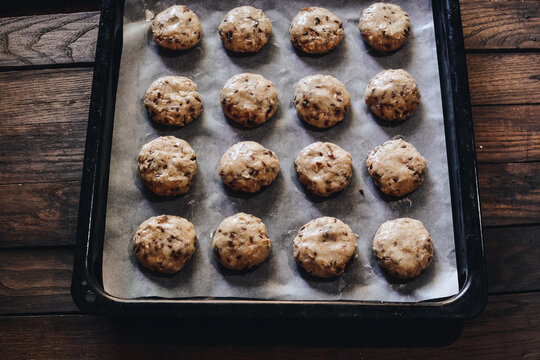 Raw Blanks For Oatmeal Cookies. Flaxseed Oatmeal Cookies. 