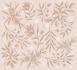 seamless floral pattern