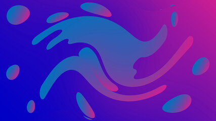 Abstract graphic design with pastel color isolated on background and texture