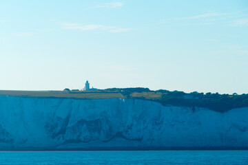 View to Lighthouse Cliffs of Dover 