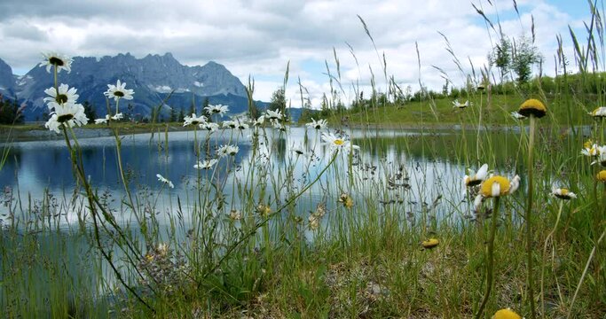 Astberg lake near Ellmau, Wilderkaiser mountains, Austria