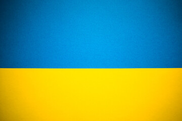 Yellow and blue background, wallpaper, brochure