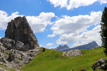 Dolomites Mountain Range Italy