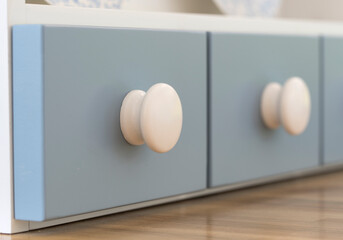 Modern kitchen cupboard drawer example