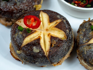 Korean food : Pyogobeoseotjeon. Korean ritual food usually eaten on holidays.