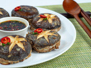 Korean food : Pyogobeoseotjeon. Korean ritual food usually eaten on holidays.