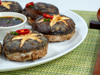 Korean food : Pyogobeoseotjeon. Korean ritual food usually eaten on holidays.