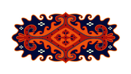 Caucasian carpet ornament