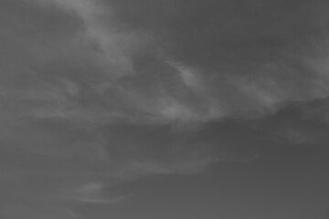 dark gray dramatic sky with large clouds