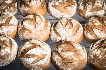 brown artisan organic brown bread