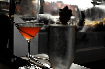 cocktail in the bar