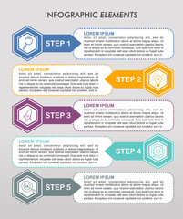 set of infographic elements 