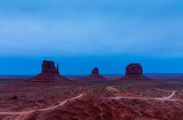 Fototapeta na wymiar Monument Valley, Arizona - Utah, Usa, America