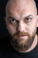 Obraz premium portrait of a man in the studio