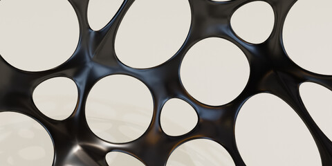 Abstract modern vertical background, 3d rendering