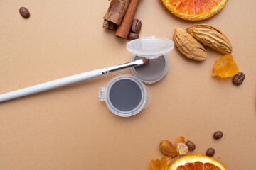 Cosmetics for natural makeup, Eyebrow makeup products