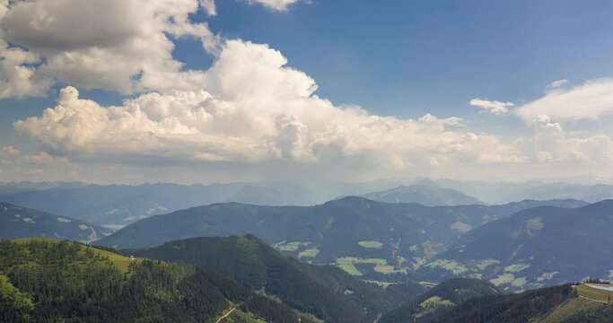 Beautiful alpine view at Werfenweng - Salzburg - Austria