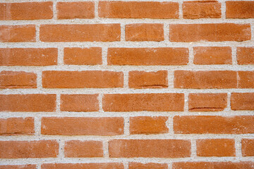 Background from an orange brick wall