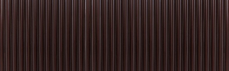 Panorama of brown Corrugated metal background and texture surface or galvanize steel