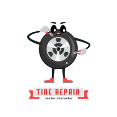 Tire character image