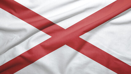 Alabama state of United States of United States flag