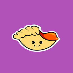 Biscuit Pastel Character Vector