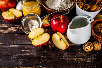 Autumn baking concept