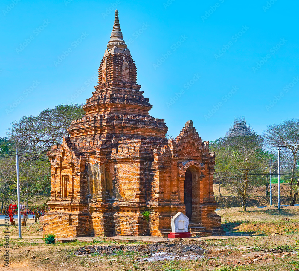 Canvas Prints The medieval temple in Bagan, Myanmar